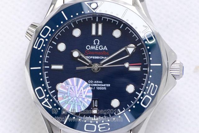 OMEGA手錶 歐米茄海馬007紀念款腕表 陶瓷表圈 歐米茄機械男表 歐米茄高端男士腕表  hds1471